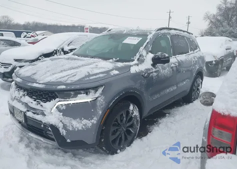 2022 Kia Sorento X-Line Sx Prestige z USA, uszkodzony, nr VIN 5XYRKDLF1NG123073